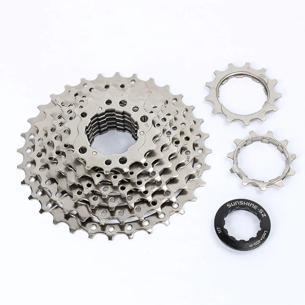 SUNSHINE Bicycle Cassette 8 Speed Mountain Bicycle Freewheel Bicycle Sprocket HyperGlide system For Shimano/SRAM