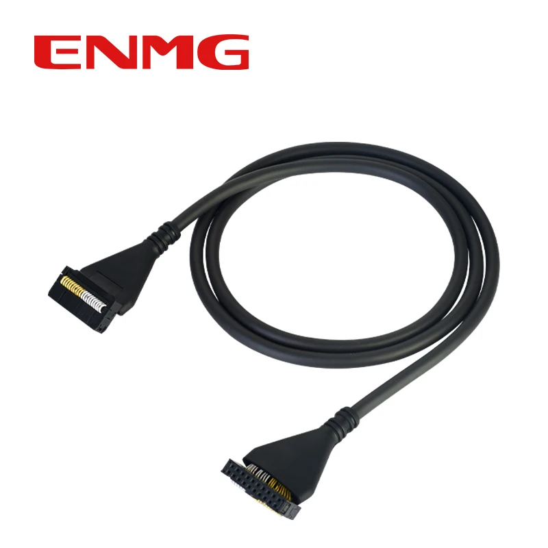 

ENMG MIL-Spec Connection Cable - 20/40-Point,Dual Header Plug, L20HH-10S, Gold-Plated Shielded Terminals MIL-Spec Terminal Block