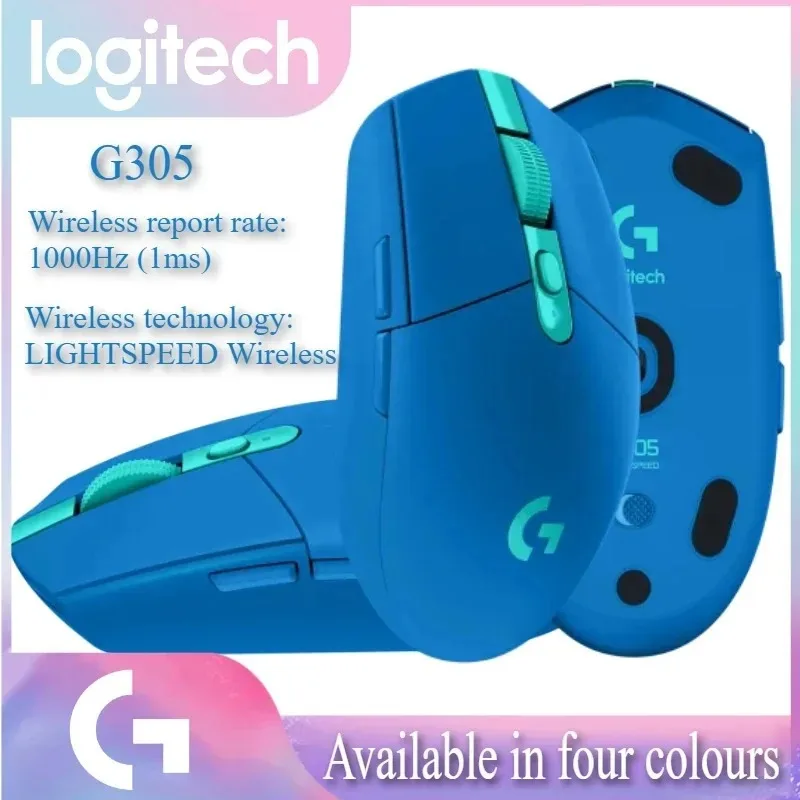 

High-end gaming mouse Logitech G305, precise enemy targeting, wireless silent and low power consumption, great value benefits