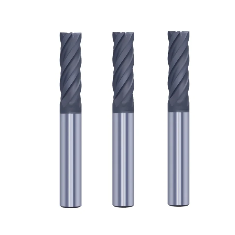 

Carbide Graphite Flat Milling Cutter D4-D16 with PCD Coating End Mill Processing Graphite, Electrodes, Carbon Fibers