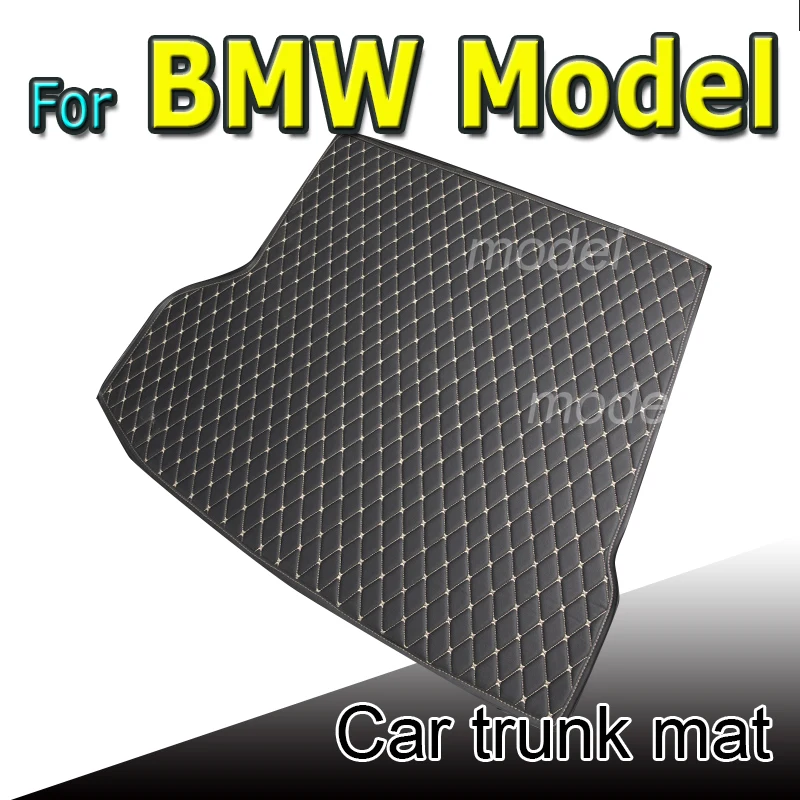 Waterproof Car Trunk Mat For BMW 6 Series 4door 7 Series E32 520D Tourer Sport 2 Serie Gran Coupe Cargo Liner Boot Carpets