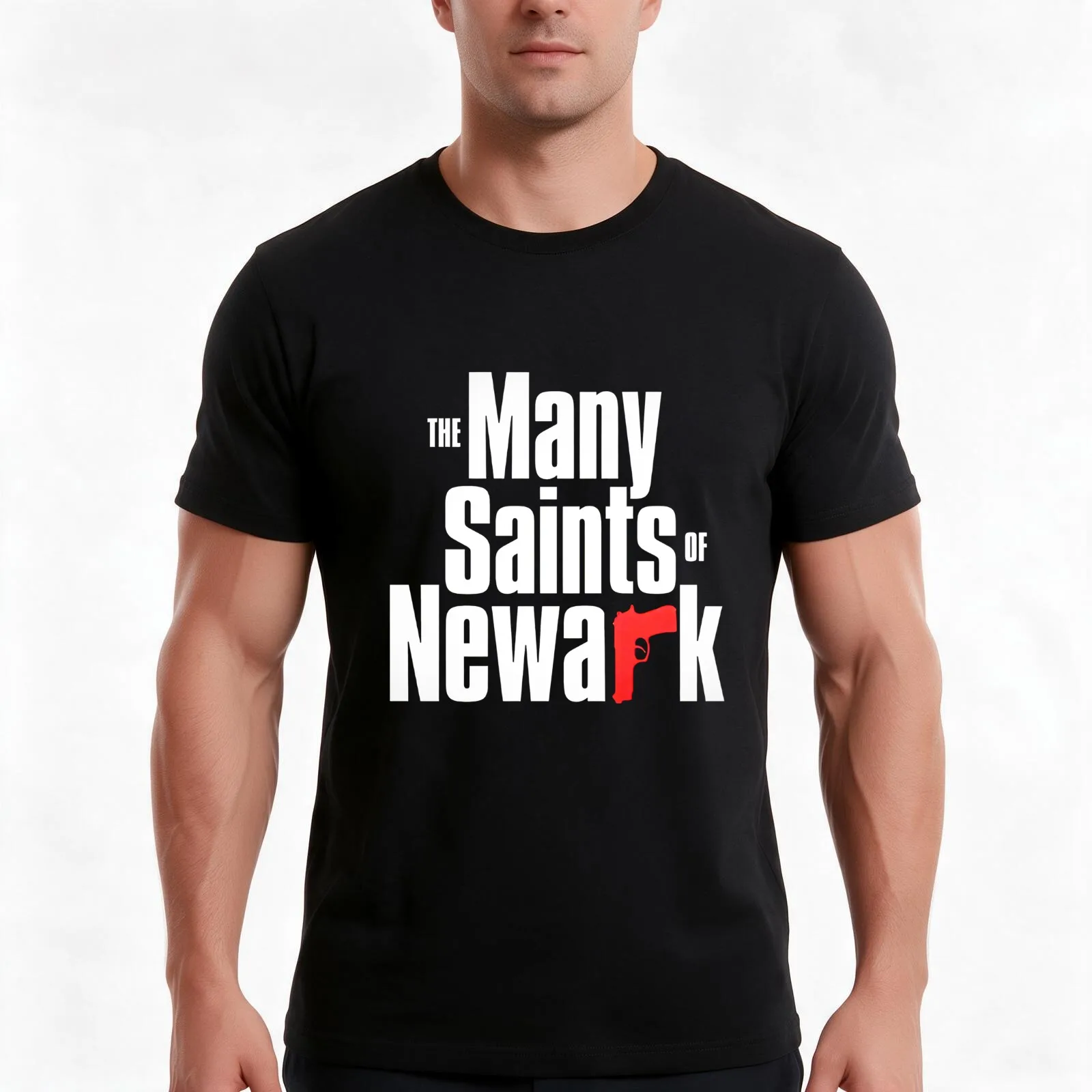 The Many Saints Of Newark T-Shirt Summer Casual Cotton Tee Oversized Streetwear Tops Vintage Graphic Print Unisex Men Women