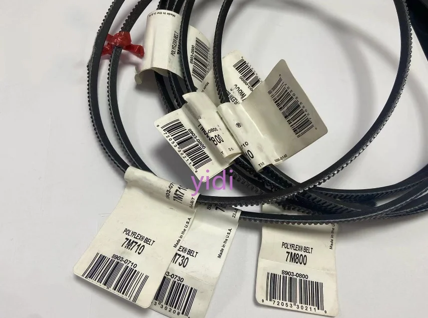 7M900  triangle belt Polyflex polyurethane wide angle belt lathe belt 7M825 7M850 7M875