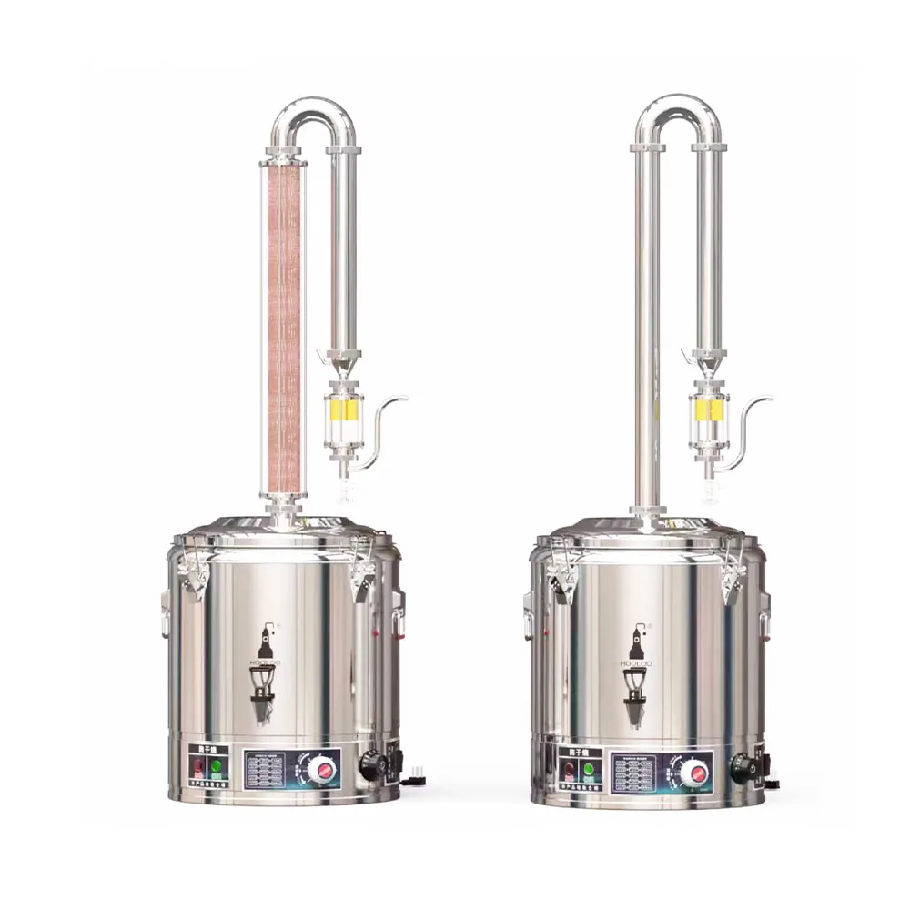 50L Industrial Natural Plant Vacuum Essential Oil Extractor Extraction Machine For Sale Simple Distillation Unit