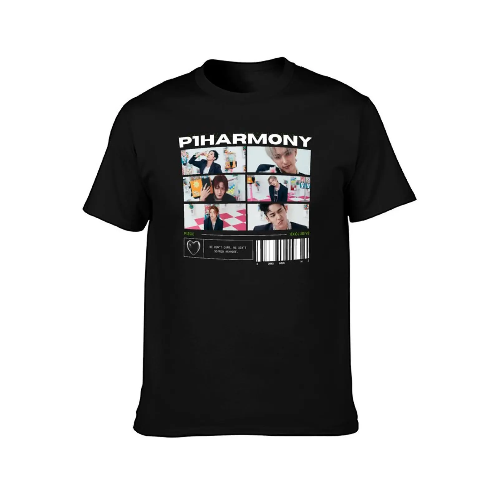 P1Harmony P1oneer Tour Design T-Shirt basketball graphic tees vintage t shirts shirts men