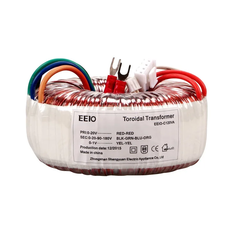 Isolated toroidal transformer 220v to 24v high-power fever Huanniu double 36v12 power amplifier