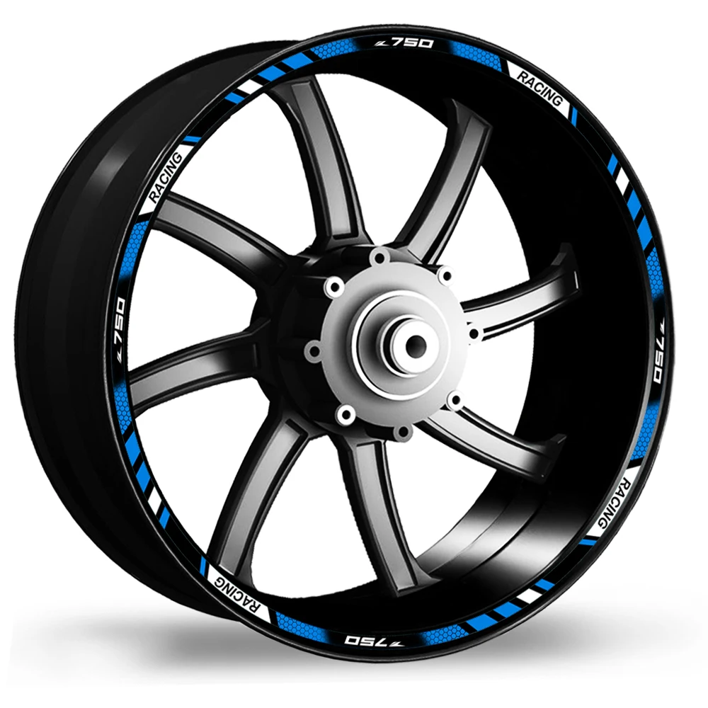For Z750 z750 z 750 Z 750 Motorcycle Wheel Sticker Rim Stripe Decal Waterproof Tape Reflective Accessories
