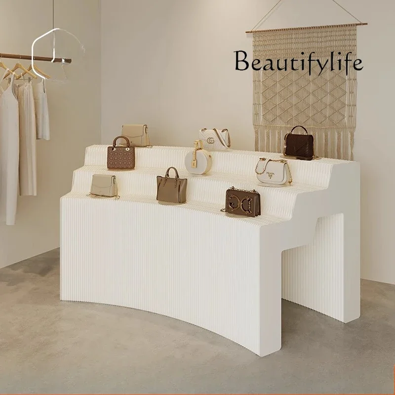 BJ Table Display Stand Nakajima Table Special-shaped Exhibition Art Women's Clothing Store Shoes And Bags Jewelry Creative Shel