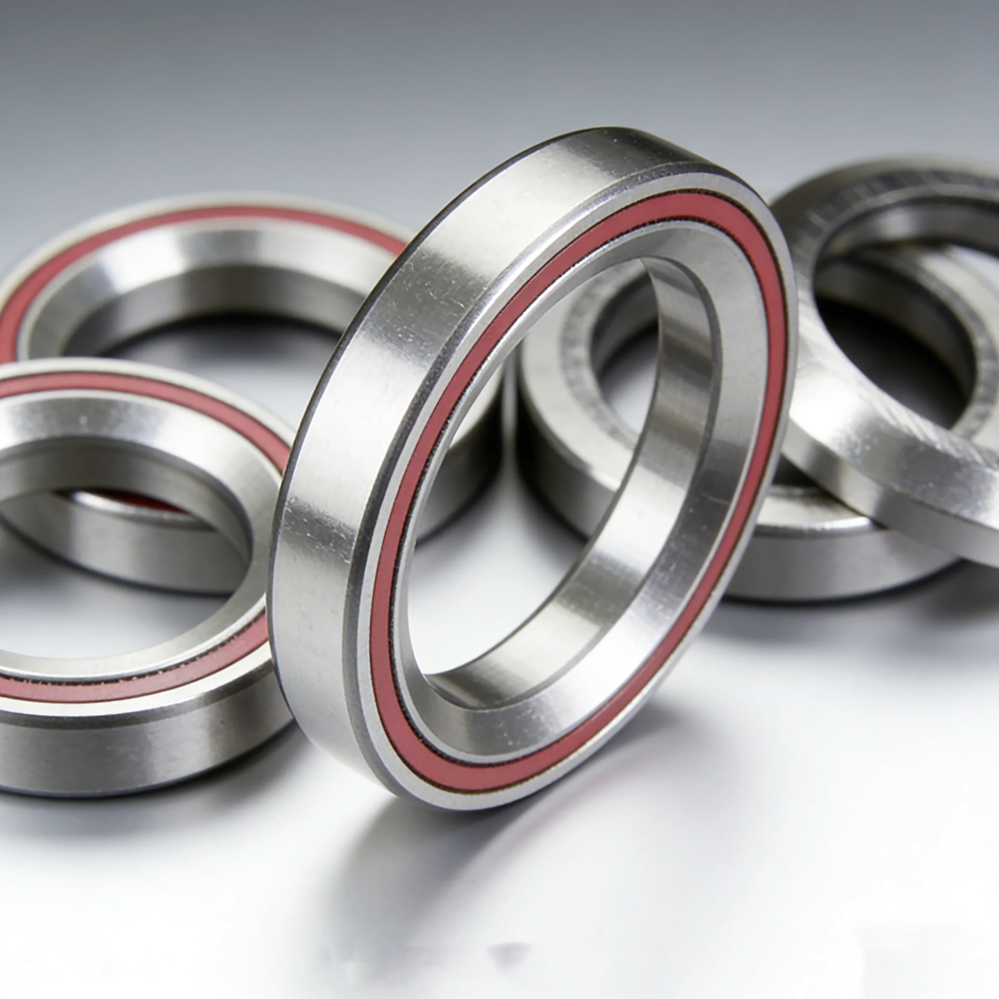 1PCS BMX Bicycle Headset Bearing MH-P08H8 41.8x8mm 45°x45° High Precision Long Service Life Steering Bearing