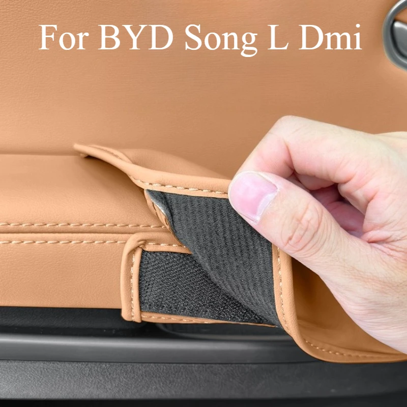 

Защитный чехол для дверной ручки автомобиля, нескользящий и устойчивый к поту для BYD Song Ldmi, аксессуары для модификации салона автомобиля