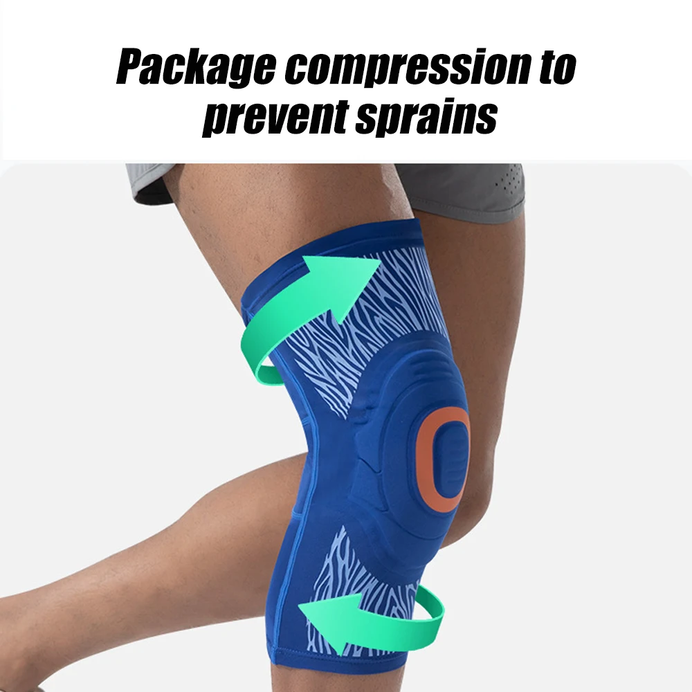 

1 шт. компрессионные наколенники с мягкой подкладкой для защиты колена для пеших прогулок, футбола, баскетбола, бега, джемперов на коленях, тенниса, волейбола