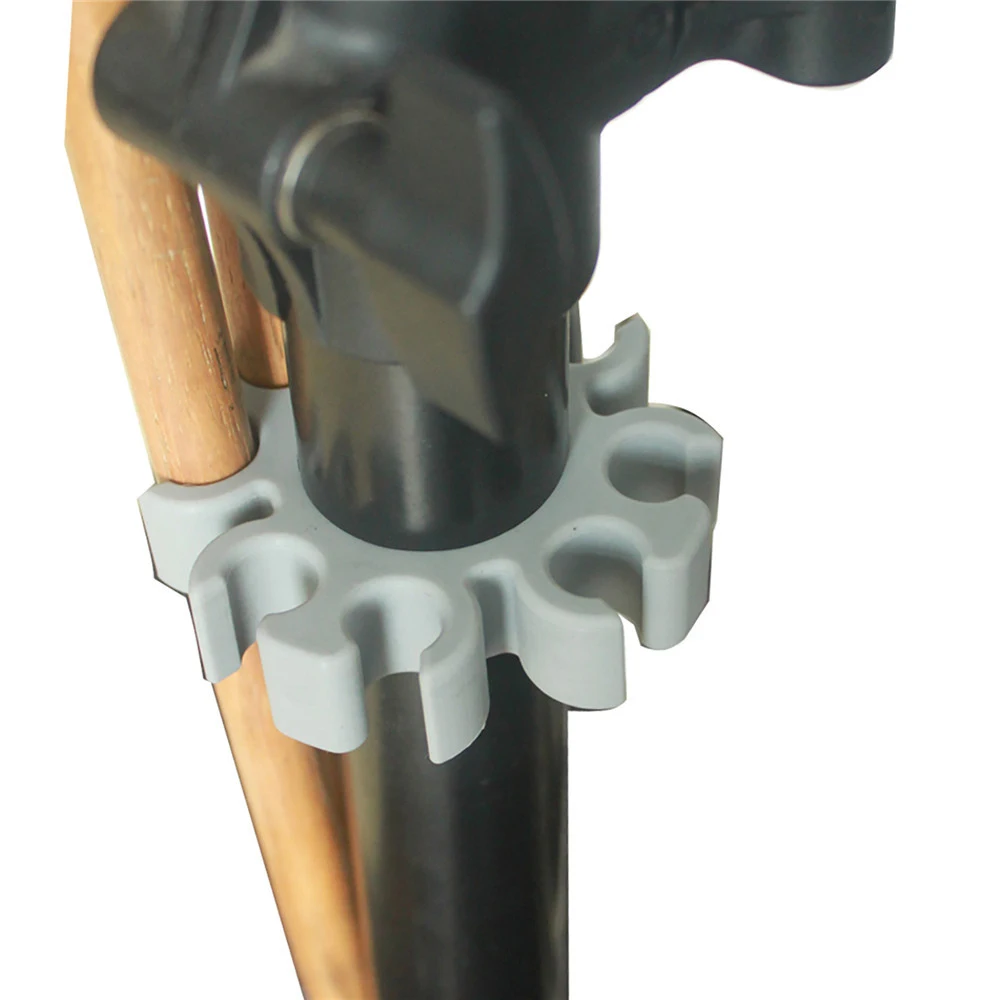 Soporte para baquetas, soporte para palillos, soporte para cepillos, varilla de tambor de goma antideslizante, sostiene hasta 4 pares