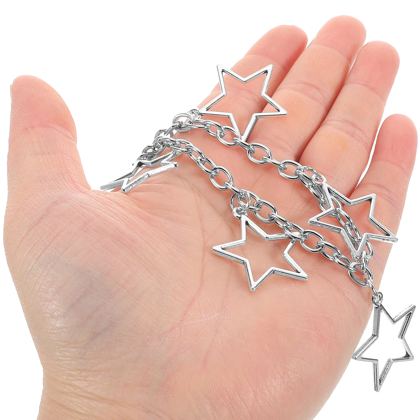 

2Pcs Five Pointed Star Shoe Chain Hollow Pendant Boot Accessories for Women Sneakers Decorations Metal Jewelry Shoe Charms