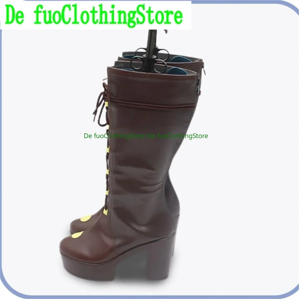 DefuoClothing Yamato Idolish7 Cosplay Shoes Boots GameAnime Game Role-playing Shoes and Boots Halloween Party