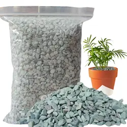 Zeolite Rocks Bulk 880g - Green Zeolite Granules,Zeolites Stones, Zeolite for Plants,Cactus Soil Potting Mix for Vase Fillers