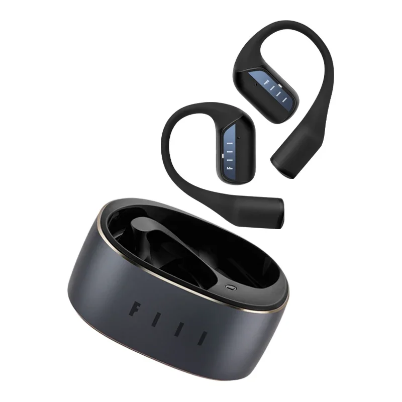 

FIIL GS Open Earbuds Blue-tooth 5.3 Наушники костной проводимости с двумя микрофонами Смарт-звонки и наушники с шумоподавлением