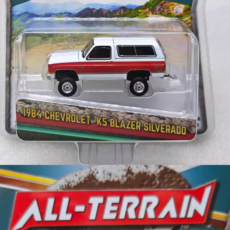 

1:64 All Terrain Series 16-1984 Chevrolet K5 Blazer Silverado Advanced Car Model Collectibles