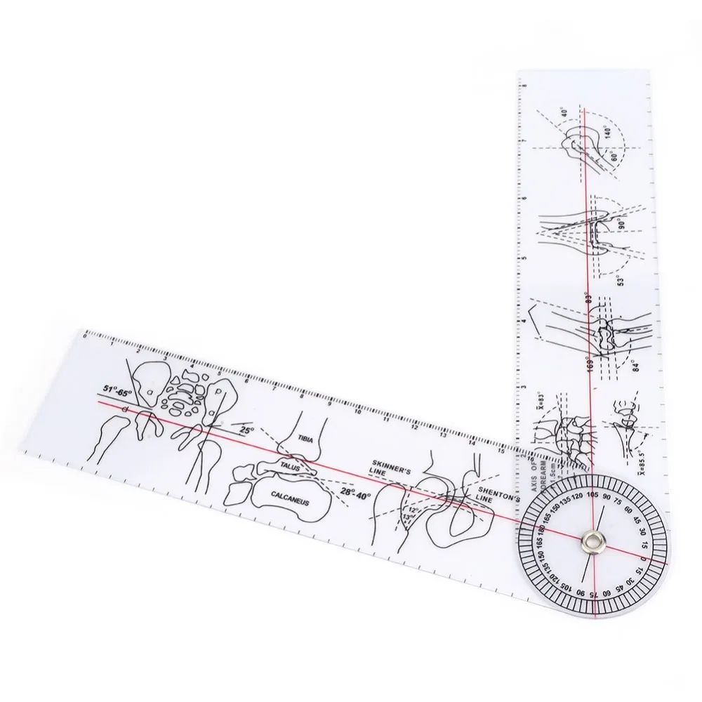 conjunto-de-3-goniometros-espinhais-praticos-de-8-polegadas-em-pvc-branco-para-saude-e-recuperacao