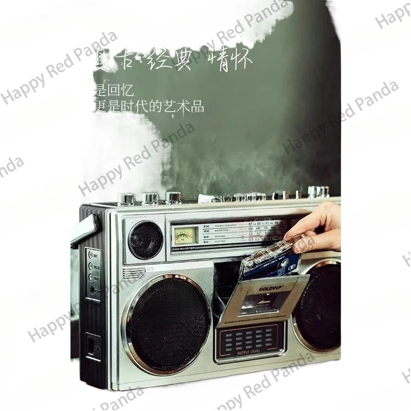 Rechargeable Retro Cassette Player, Bluetooth, Retro, Recording