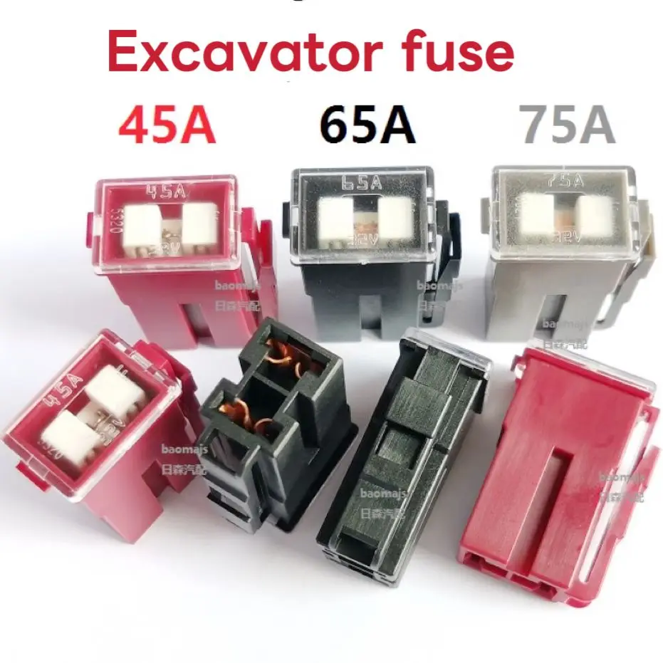 

1 шт./лот, предохранитель экскаватора Kato Yusuke's Hitosu 31-тонне Shinden Steel Dayco Revo 45A, 65A, 75A — совершенно новый, оригинальный.