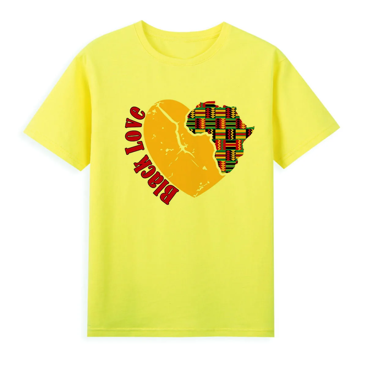 I love African map printed T-shirt New exclusive women's map top Super cool brand short sleeve A1-28