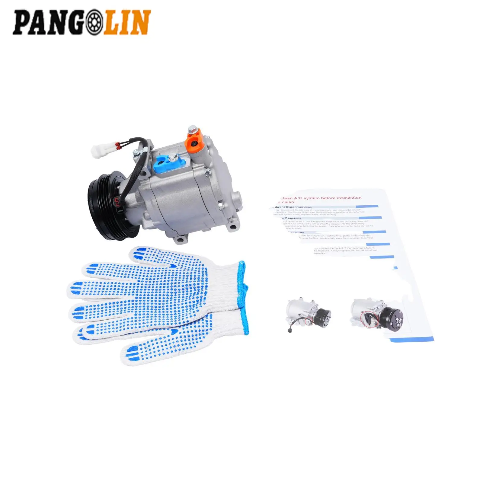 Refurbished A/C Compressor with Clutch CO11036C, 98353 For Subaru Legacy Outback 2005-2009 Car Accessories Replacement Parts