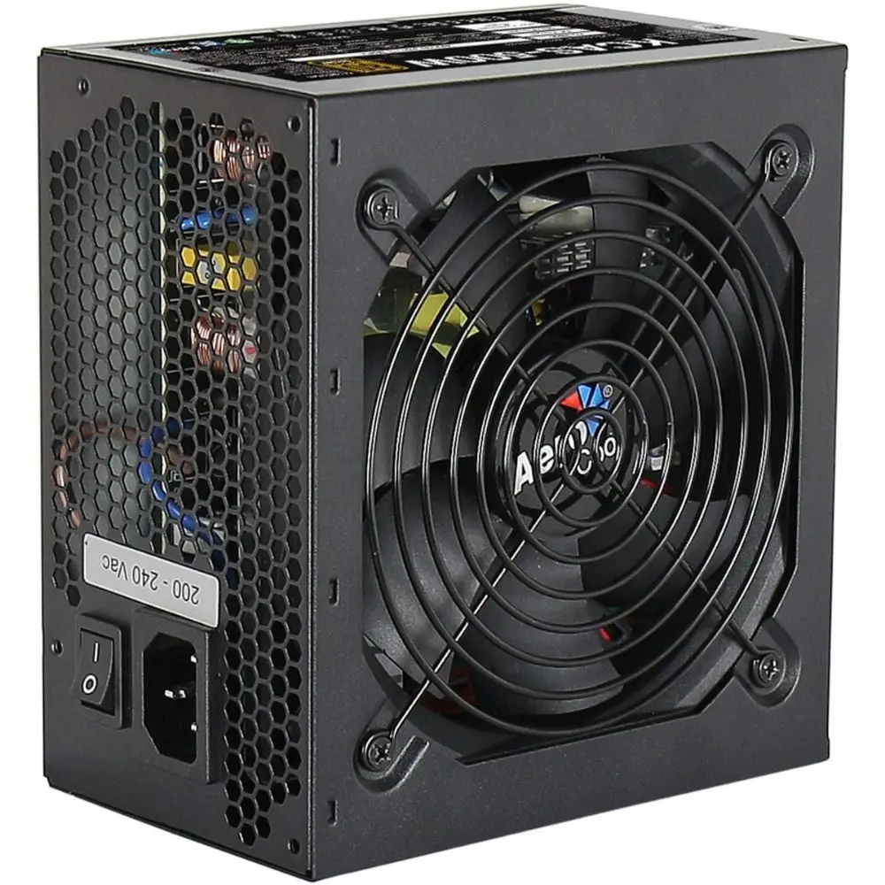 Source ATX Aerocool KCAS 80 PLUS Bronze 500W 100V/240V Black No Cable-00059765