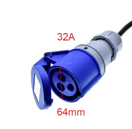 Australia AS3112 Plug to IEC309 326C6 Power Cords,10Amps, H05VV-F 1.5mm Cable,326P6 inlet to plug into Australia Outlet Socket