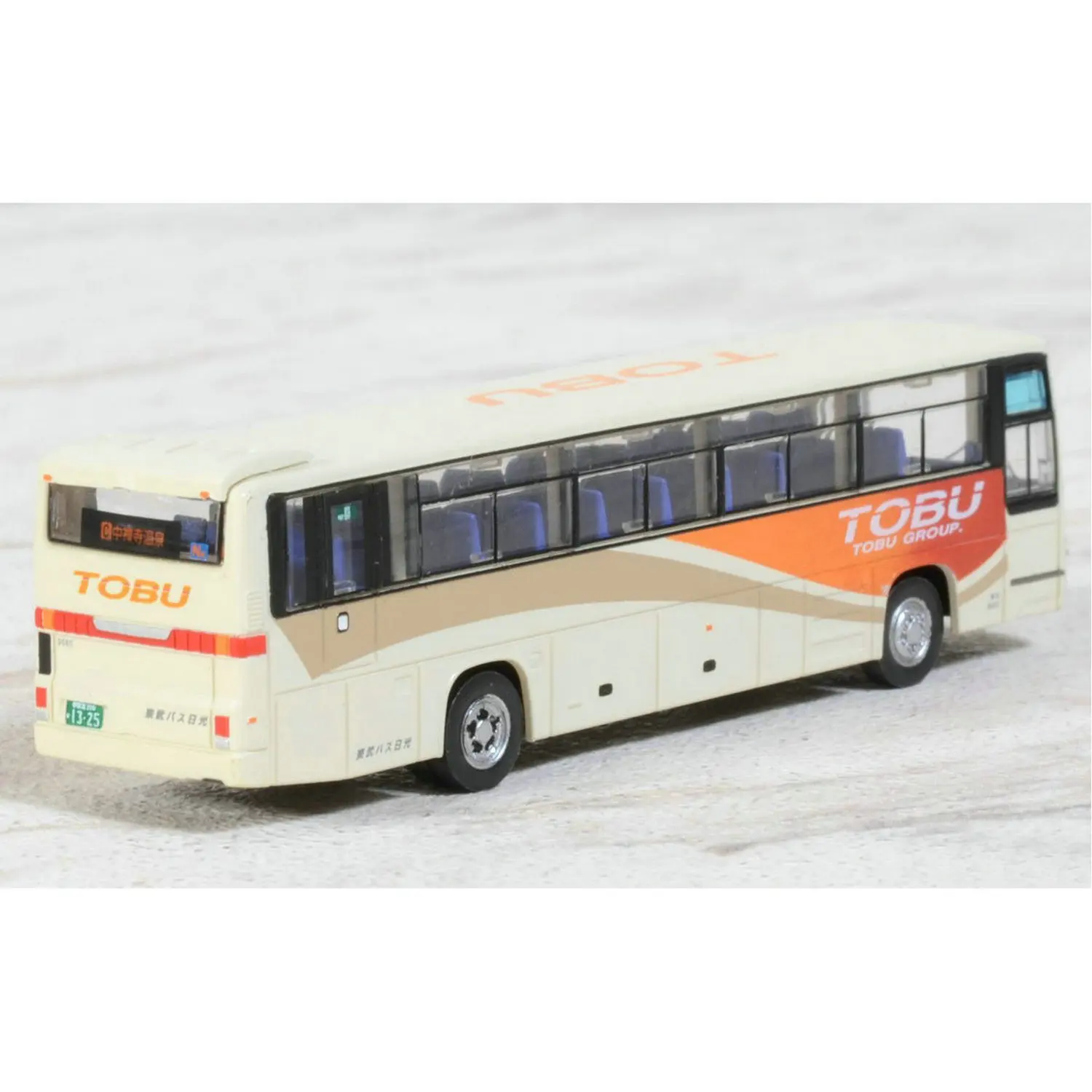 Bus model N type 1/160 TOMYTEC 315544 Tobu Bus Yumoto Onsen (set of 2)