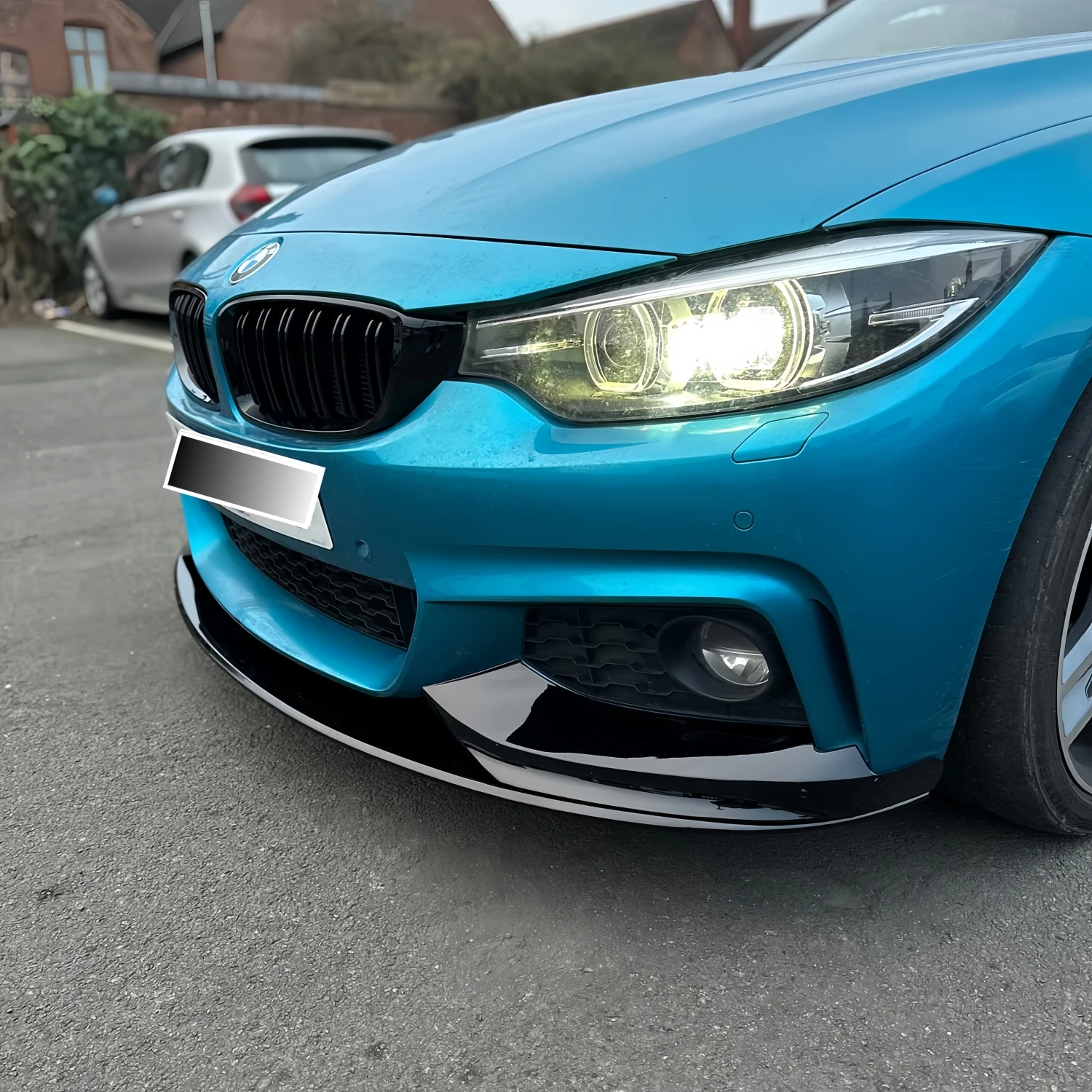 M Performance Front Bumper Lip Splitter Spolier For BMW F32 F33 F36 4 Series 420i 420d 430i 430d M440i M440i Body Kit 2014-2020