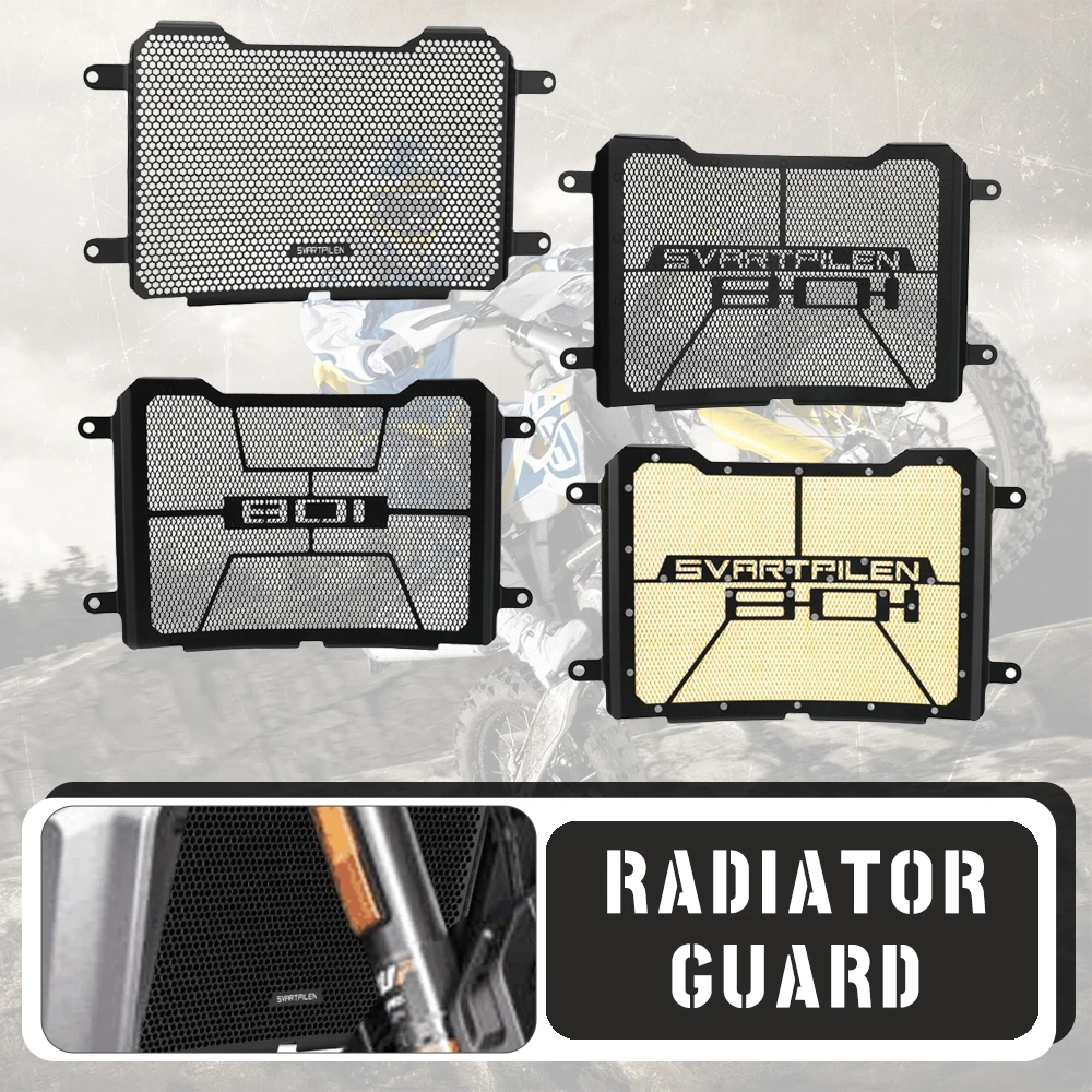 

Motorcycle Accessories For Husqvarna Svartpilen 801 Vartpilen 801 2024 - 2026 2025 Radiator Guard Grille Cover Cooler Protective