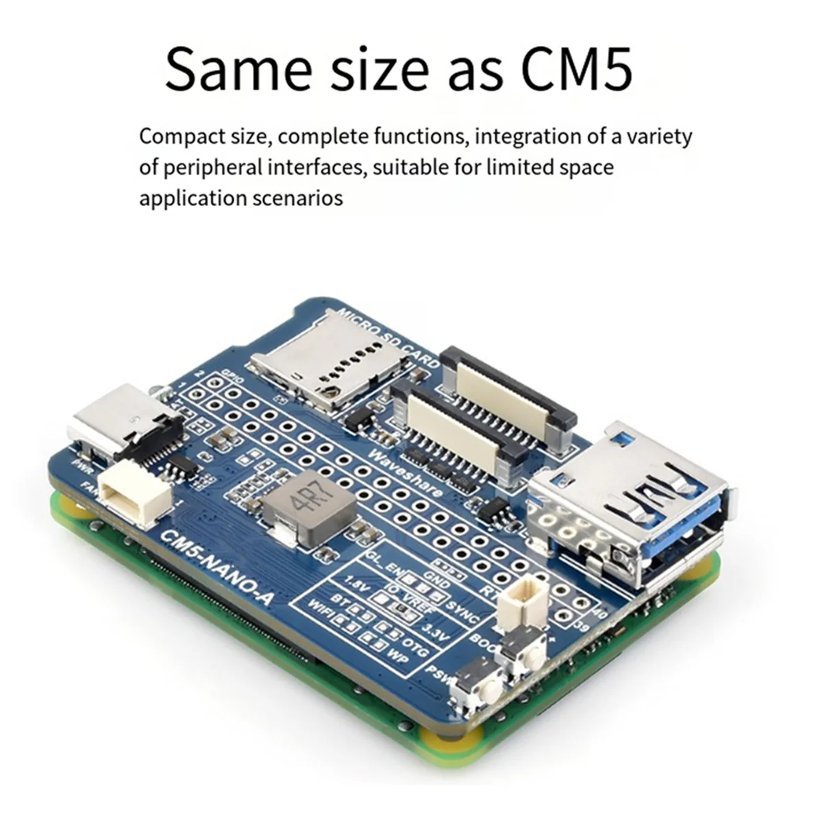 A03R Per modulo di elaborazione 5 Scheda base Mini scheda di espansione USB 3.2 / Interfaccia fotocamera