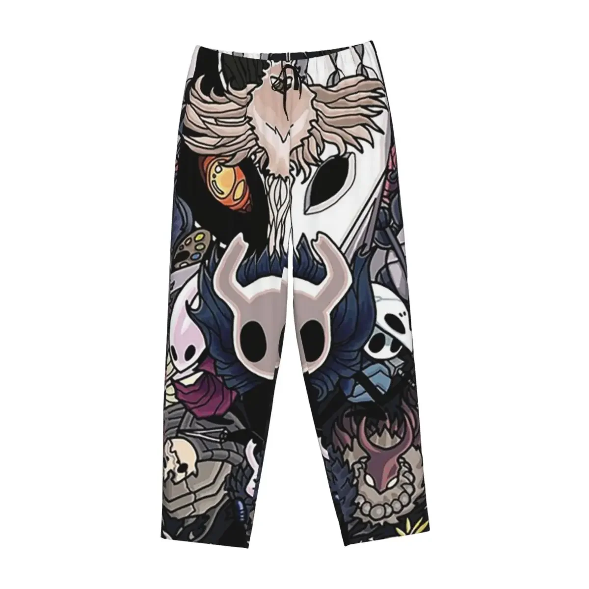 

Женские пижамные брюки Custom Hollow Knight с карманами для дома и сна