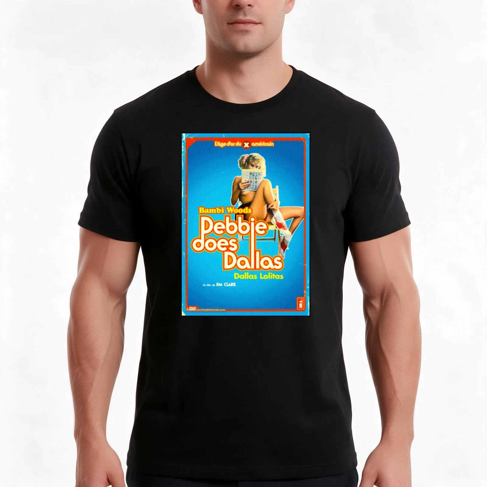 Debbie does Dallas Poster T-Shirt Summer Casual Cotton Tee Oversized Streetwear Tops Vintage Graphic Print Unisex Men Women