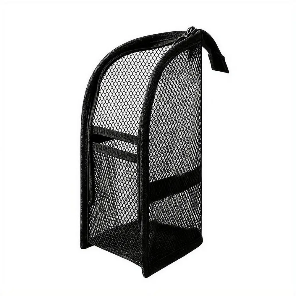 Netz-Reise-Toilettentasche Tragbare Zahnbürsten- und Kosmetikorganizer Make-up-Pinsel Aufbewahrungsbeutel Badezimmer-Waschbeutel – Detail 3