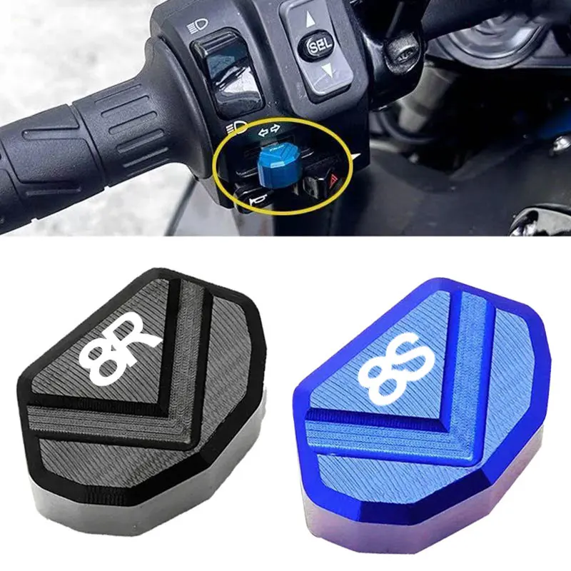 For SUZUKI GSX-8S GSX-8R GSX8S GSX8R GSX 8S 8R 2024 2025 Motorcycle Switch Button Turn Signal Switch Key Cap Accessories