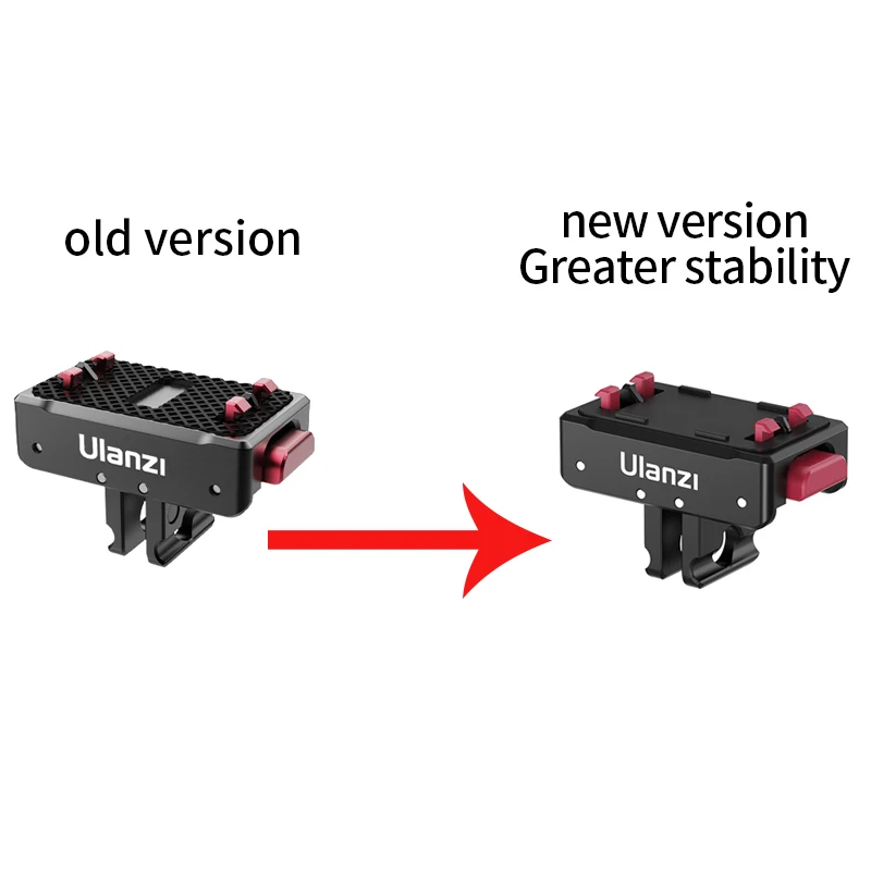 Ulanzi IN01 IN03 Magnetische Quick Release Mount Kit voor Insta360 X4 / X3 / ONE X2/X met 1/4 "Schroef Gopro Action Camera Interface