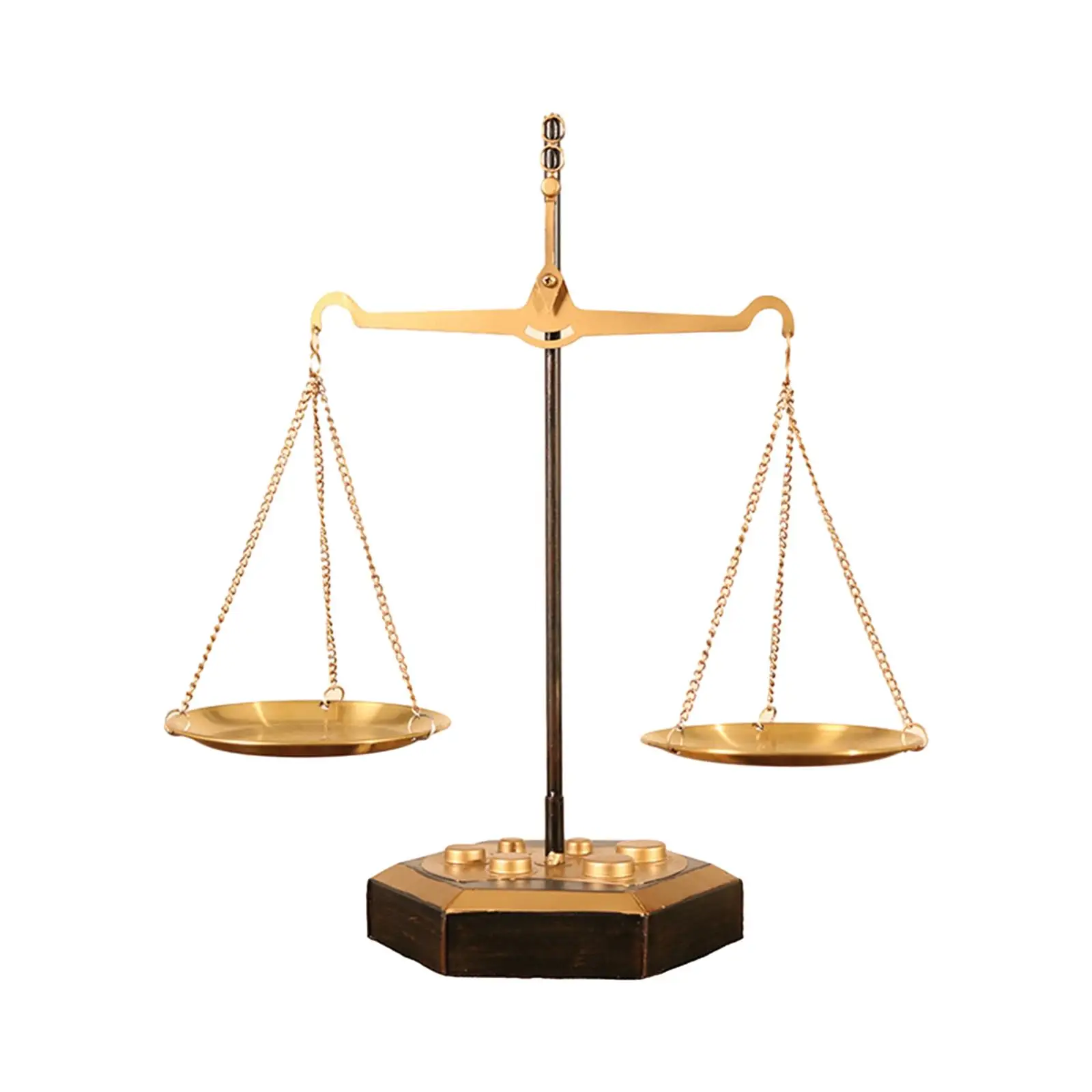 

Centerpiece Stand Decorative Organizer Metal Libra for Necklace Watches Keys 20cmx23cm