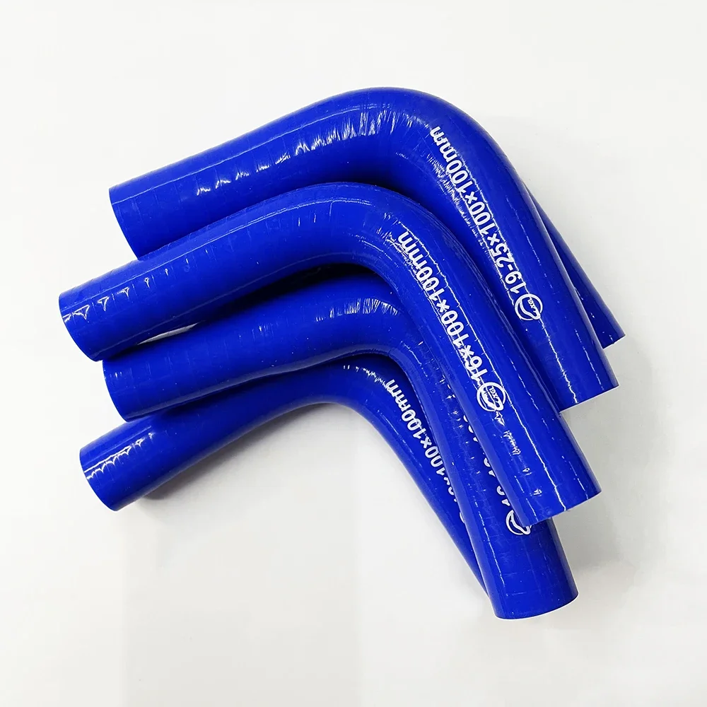Reducer Silicone Elbow Hose Silicone Flexible Hose Water Radiator Tube Bend Tube Car Intercooler Turbo Intake Pipe+Hose Clamp