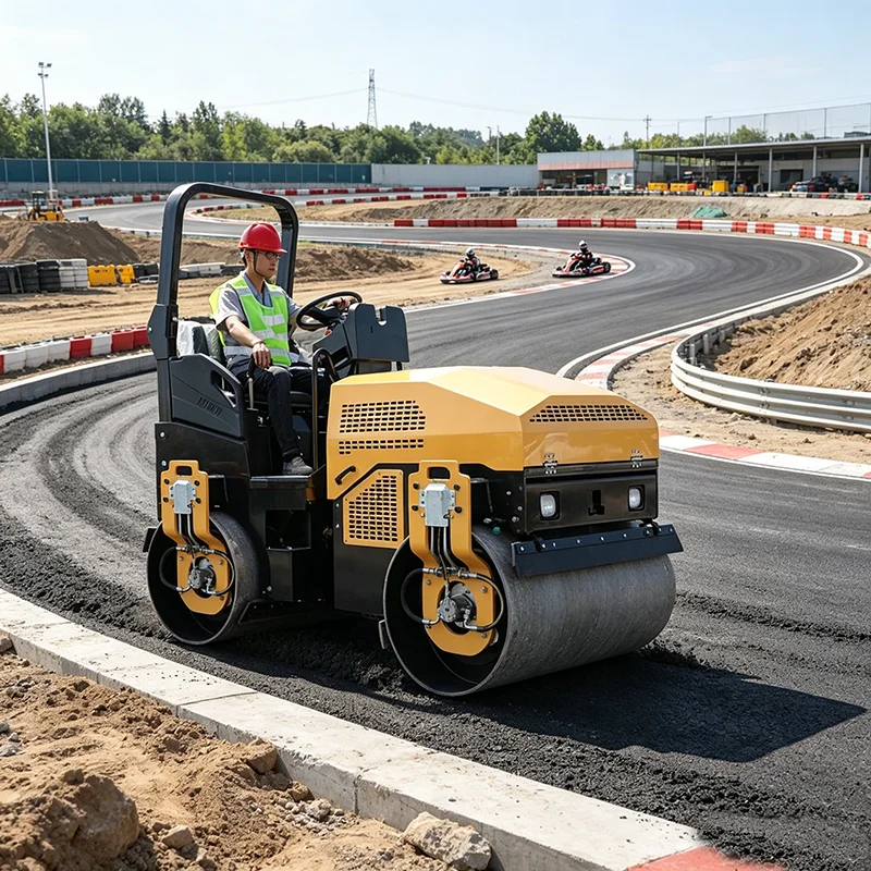 Ride On Road Roller Multifunctional Hydraulic Asphalt Soil Compactor