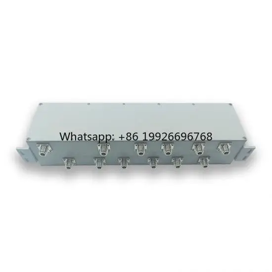 Factory Price RF 758-2690MHz 6 in 6 Out Bandpass Cavity Filter for Telecommunication