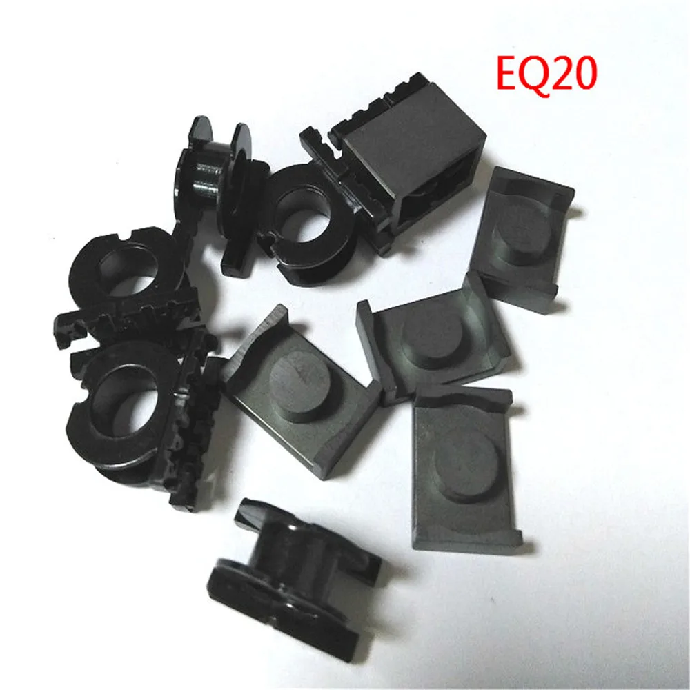 transformer  core and bobbin EQ20 soft core PC44 material   and  horizational bobbin 5+5pins 10 sets/lot Free shipping