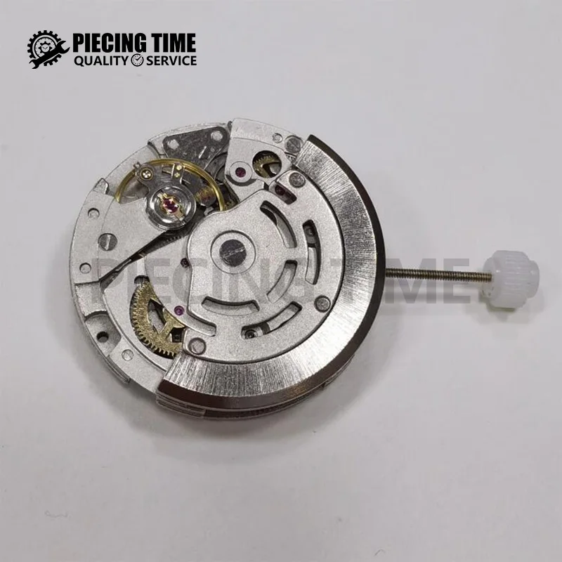 Adatto per parti di orologi con movimento 8215 8205 Movimento con disco con data grande Movimento a 4 lancette 24 ore Movimento automatico dell'orologio GMT 2813