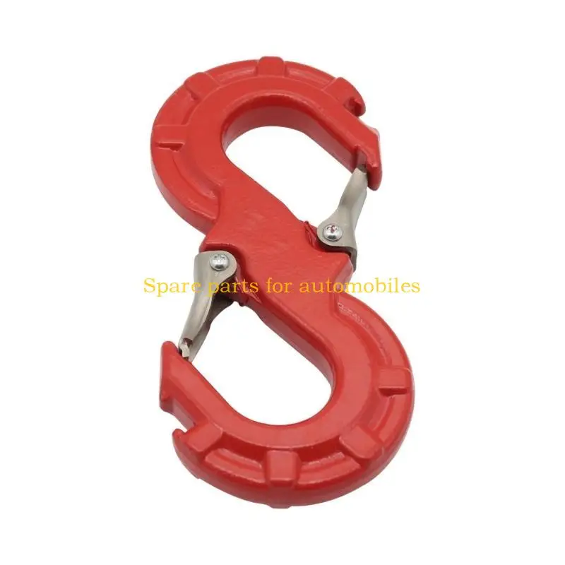 H58F S-förmiger Windenhaken, Universal-Windenanhänger, Stahl-Rutschhaken, Stahl-Windenhaken