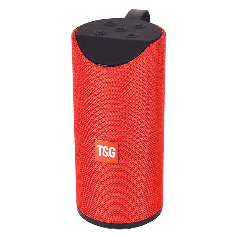 TG113 Portable Wireless Bluetooth Speaker Column HiFi Speaker Waterproof Subwoofer Speakers Loudspeaker with FM TF card and AUX