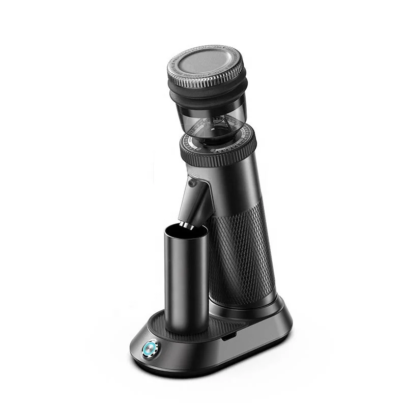 Fully Automatic Italian Style Electric Coffee Grinder Small Hand Brew Stainless Steel Blade for Home & Commercial Use