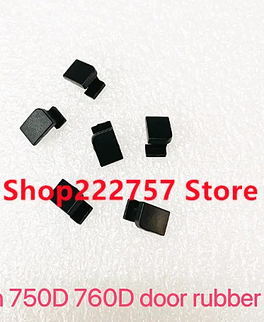 1 peça para canon 750d 760d tampa do compartimento da bateria pequena borracha