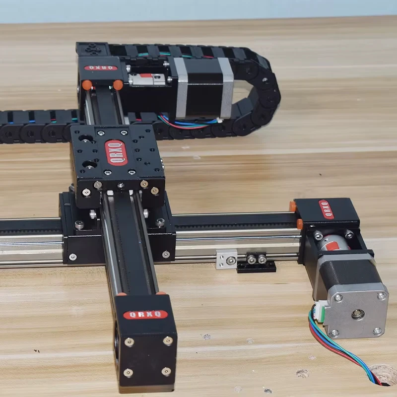 QRXQ RXP30XY-S High Cost Performance Smooth Stable High Speed Silent Durable Synchronous Belt Driven Linear Guide Rail