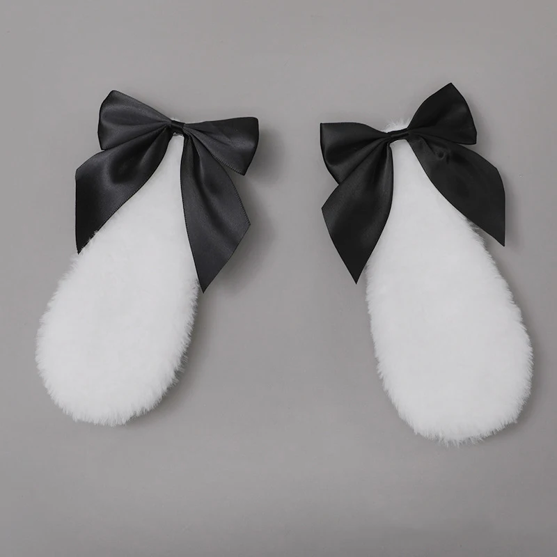 Kawaii Lolita Hasenohren Haarnadel Cosplay Anime Mädchen Kostüme Droppy Rabbit Haarspangen Niedliche Kopfbedeckung für Frauen Halloween tragen – Detail 4
