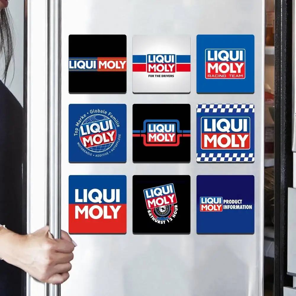 LIquis Molies PVC Refrigerator Magnets Heat Transfer Printing Fridge Sticker for Home Kitchen Decor